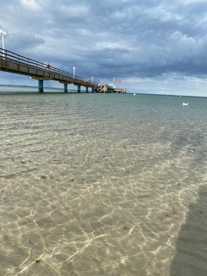 Stylische Ferienwohnung Scharbeutz Top Lage Strand Exteriör bild