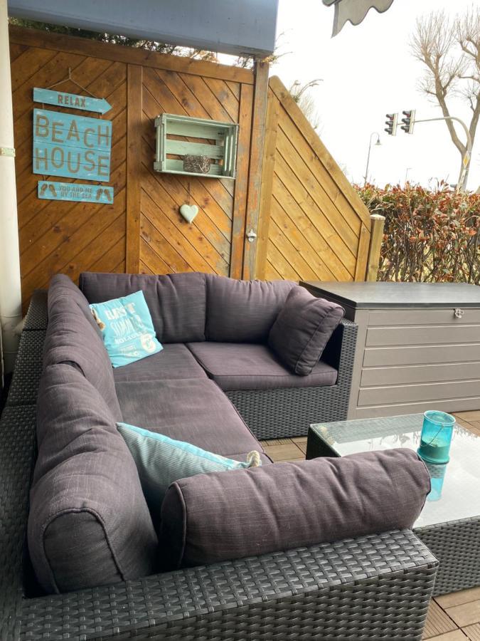 Stylische Ferienwohnung Scharbeutz Top Lage Strand Exteriör bild